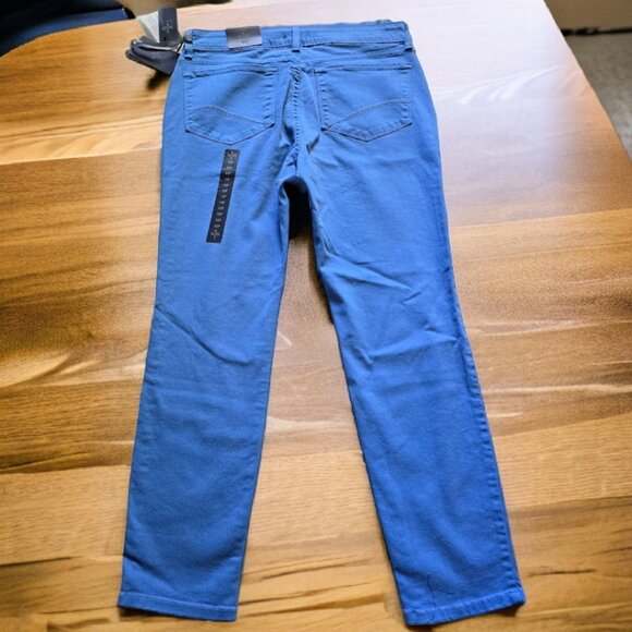NWT NYDJ "CLARISSA ANKLE" Blue Not Your Daughters Jeans Size 10P - Picture 4 of 7